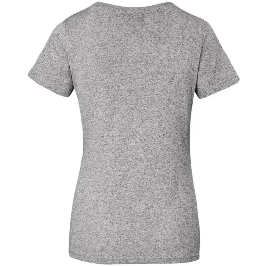 Ladies Oregon Melange T-Shirt Grey Back